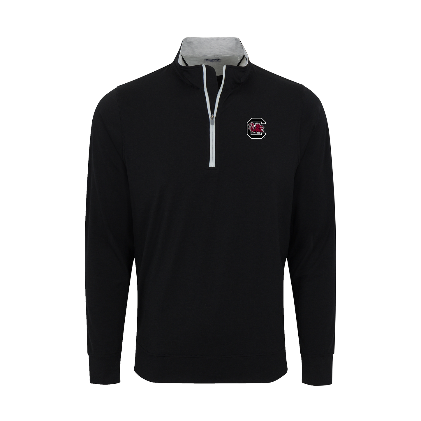 South Carolina DriRelease® Performance Pullover Black with Light Grey Trim
