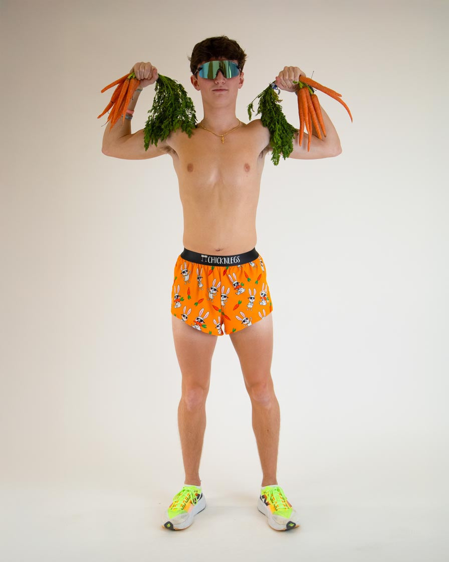 Men's Bad Bunny 2" Split Shorts