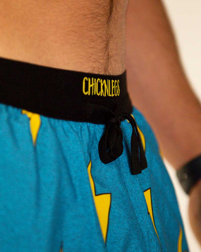 Men's Blue Bolts 5" DS Running Shorts