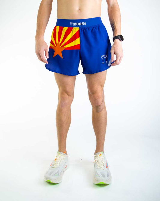 Men's Arizona Flag 4" Half Split Shorts
