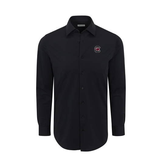 South Carolina Apex Performance Dress Shirt Black