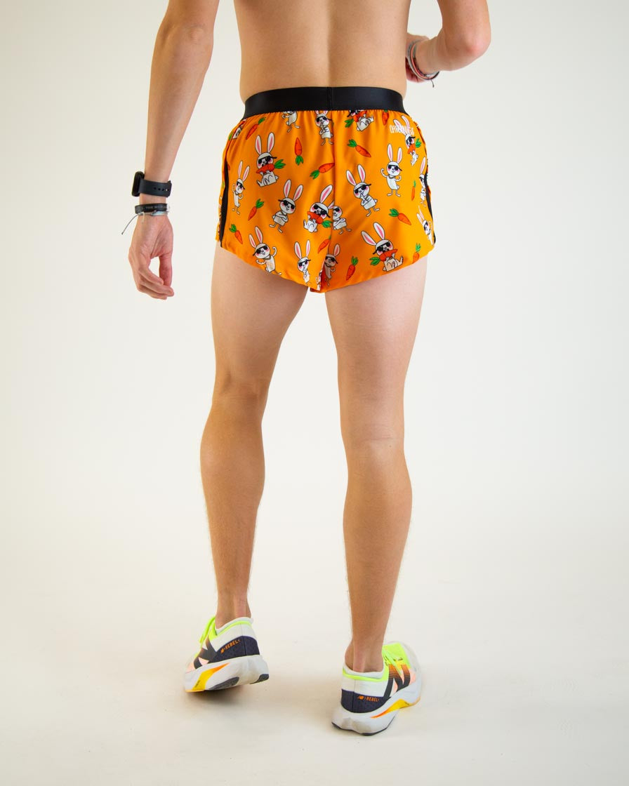 Men's Bad Bunny 2" Split Shorts