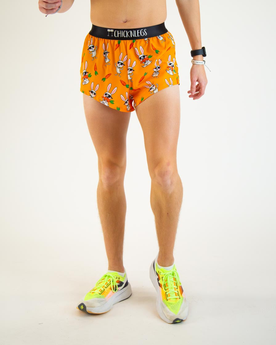 Men's Bad Bunny 2" Split Shorts
