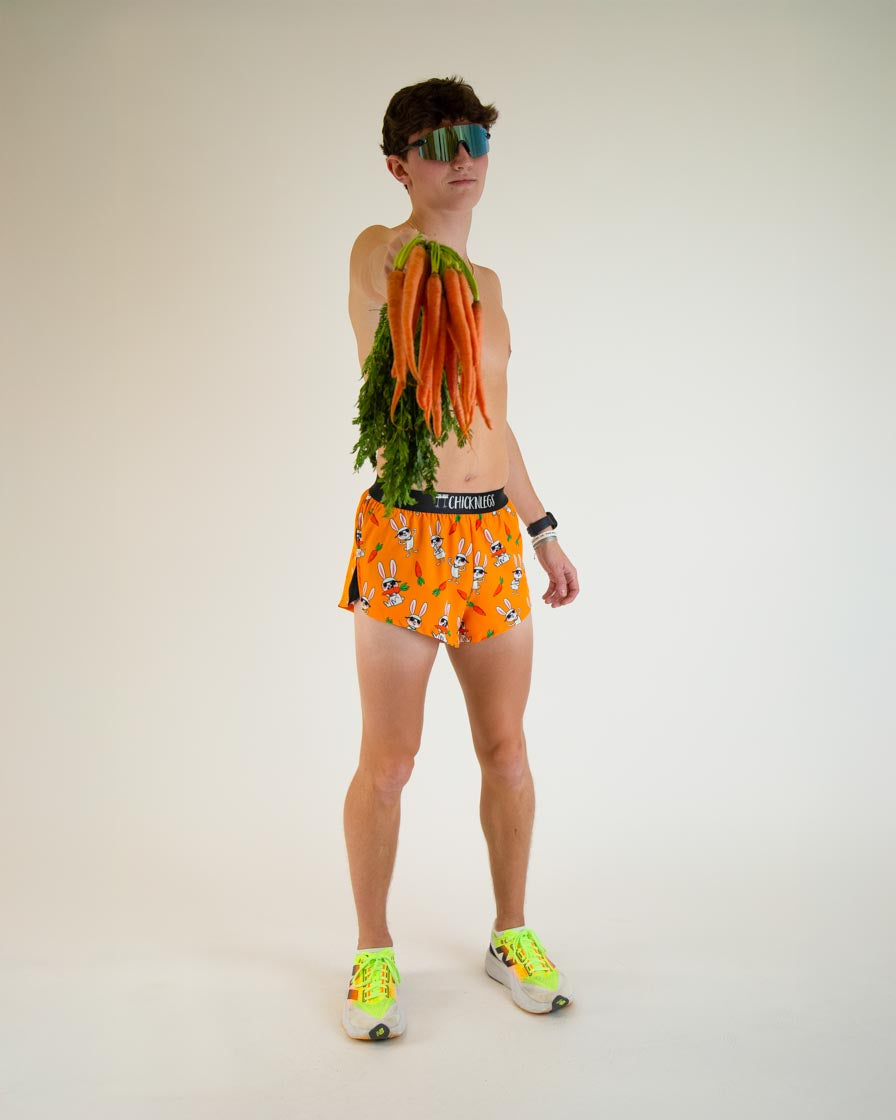 Men's Bad Bunny 2" Split Shorts