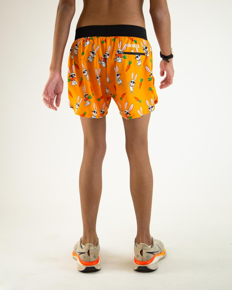 Men's Bad Bunny 4" Half Split Shorts