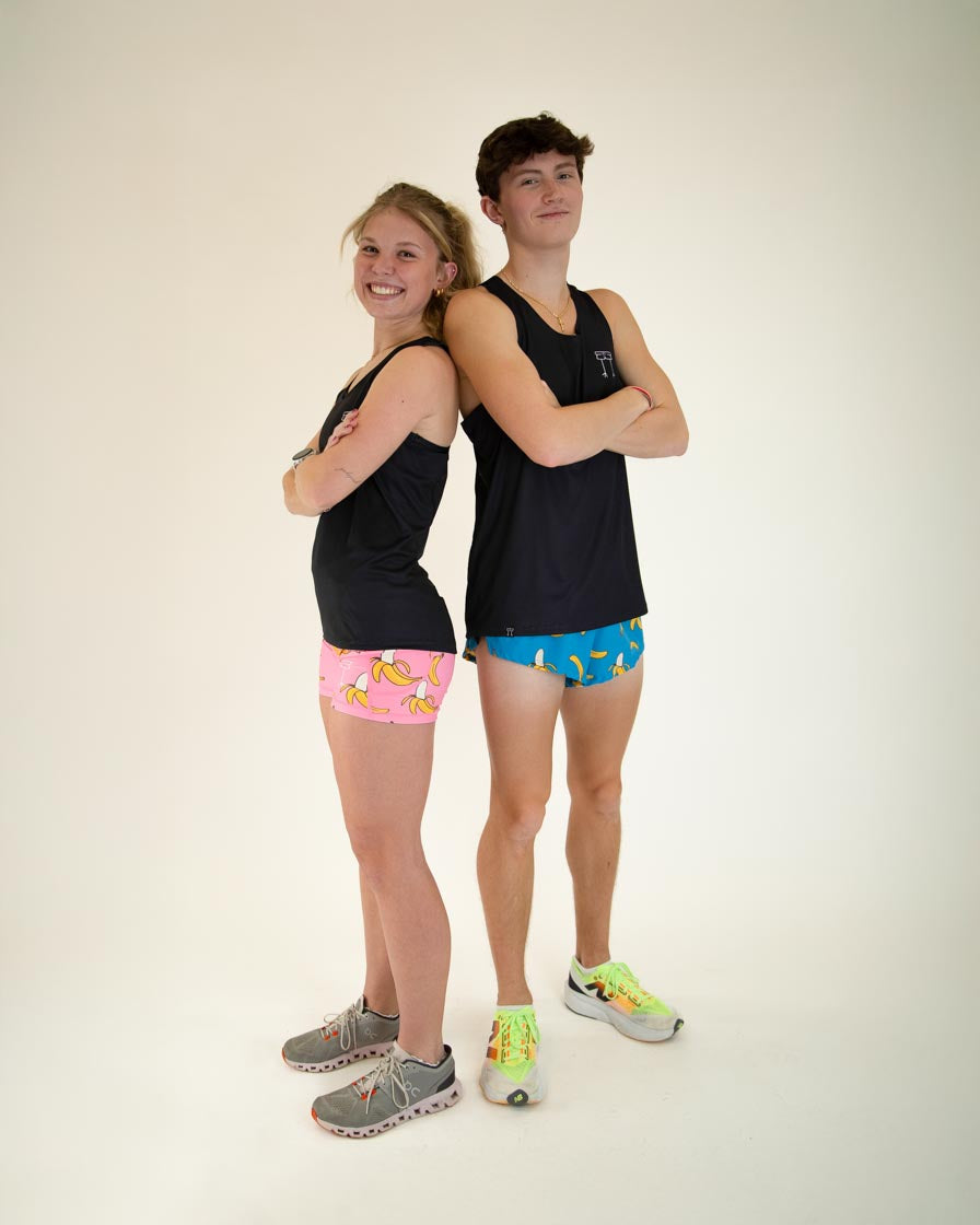 Men's Black Performance Singlet