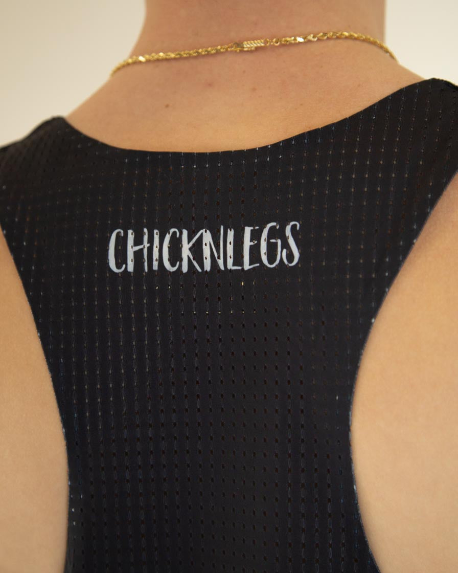 Men's Black Performance Singlet
